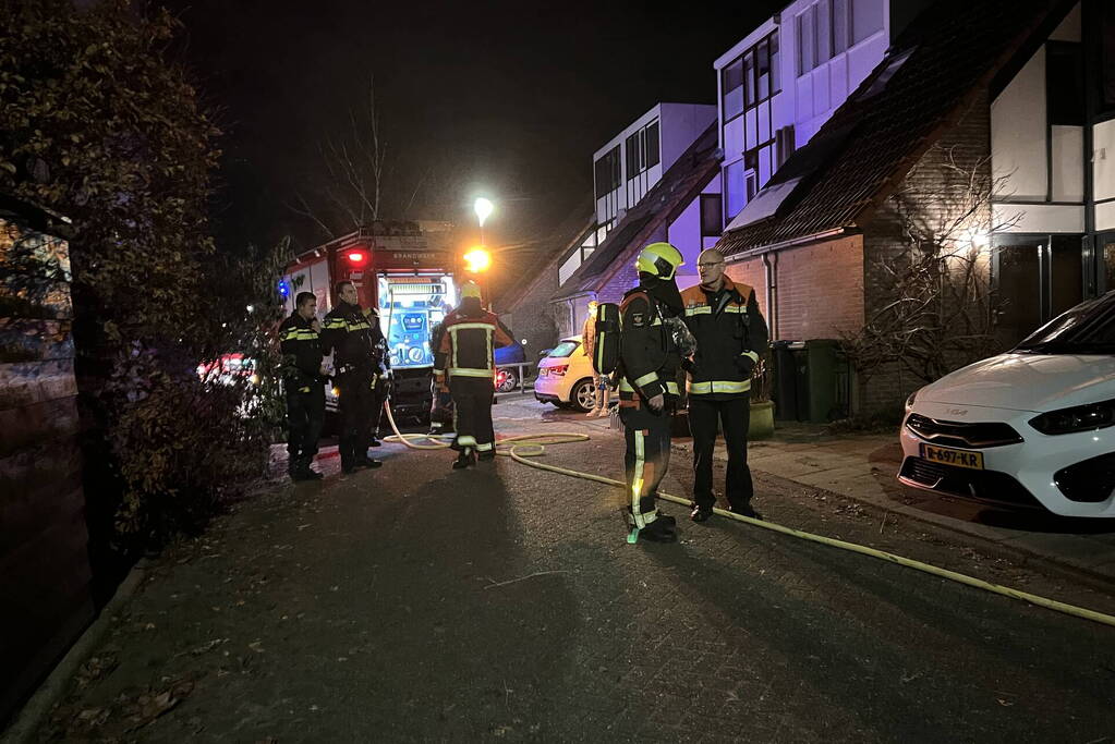 Brand in slaapkamer snel onder controle