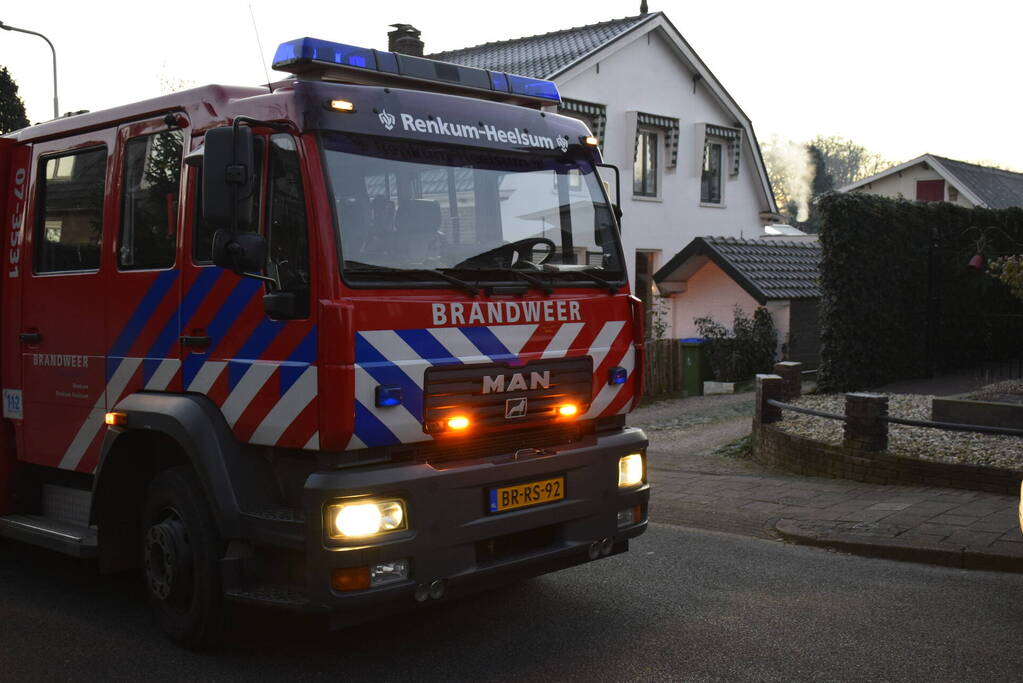 Waterleiding ontdooien zorgt voor brand