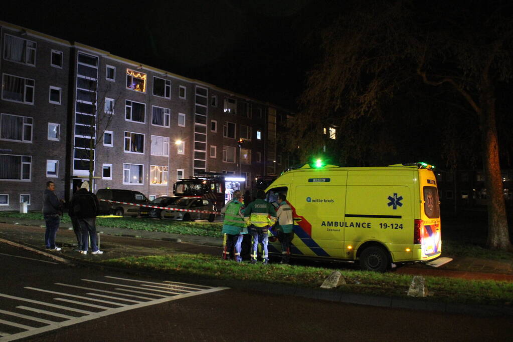 Personen gered na grote brand in kelder