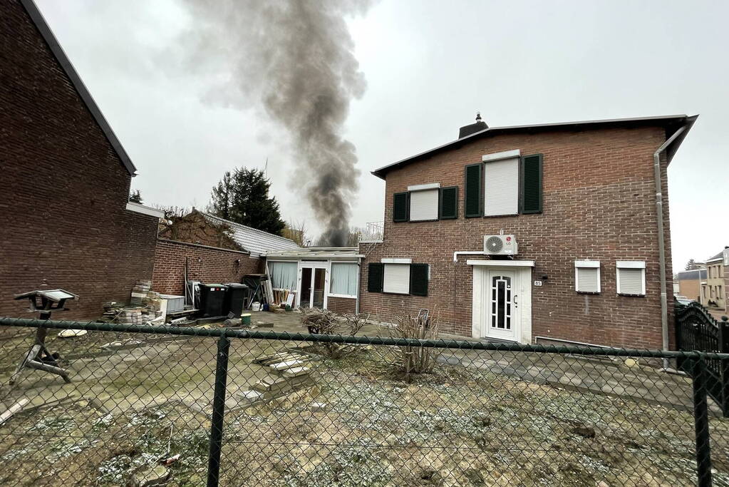 Flinke rookontwikkeling bij brand