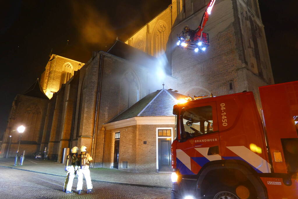 Rookontwikkeling blijkt stoom van verwarming