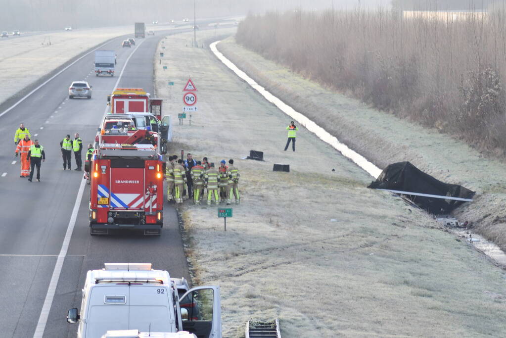Twee doden bij eenzijdig ongeval