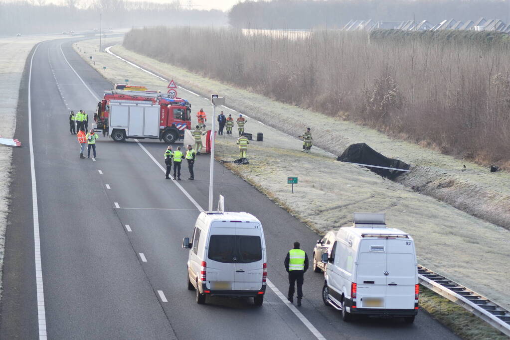 Twee doden bij eenzijdig ongeval