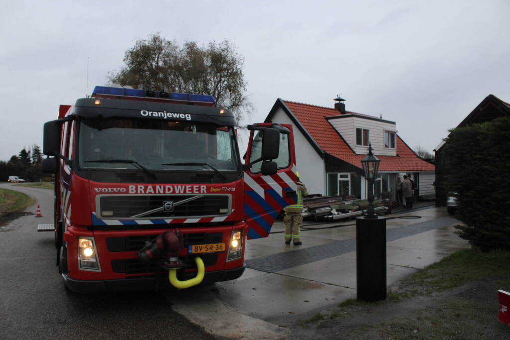 Woning geventileerd na brand