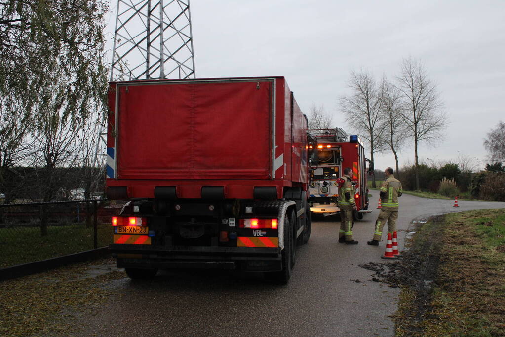 Woning geventileerd na brand