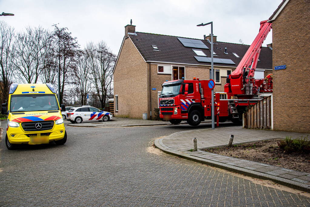 Brandweer assisteert medisch personeel