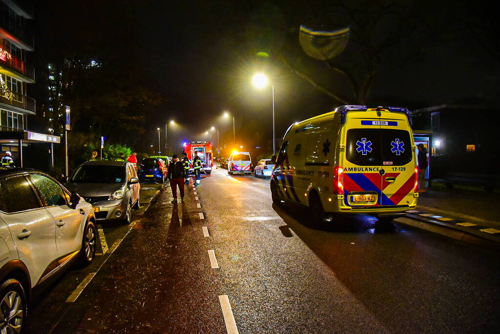 Vuurwerk veroorzaakt brand in hal