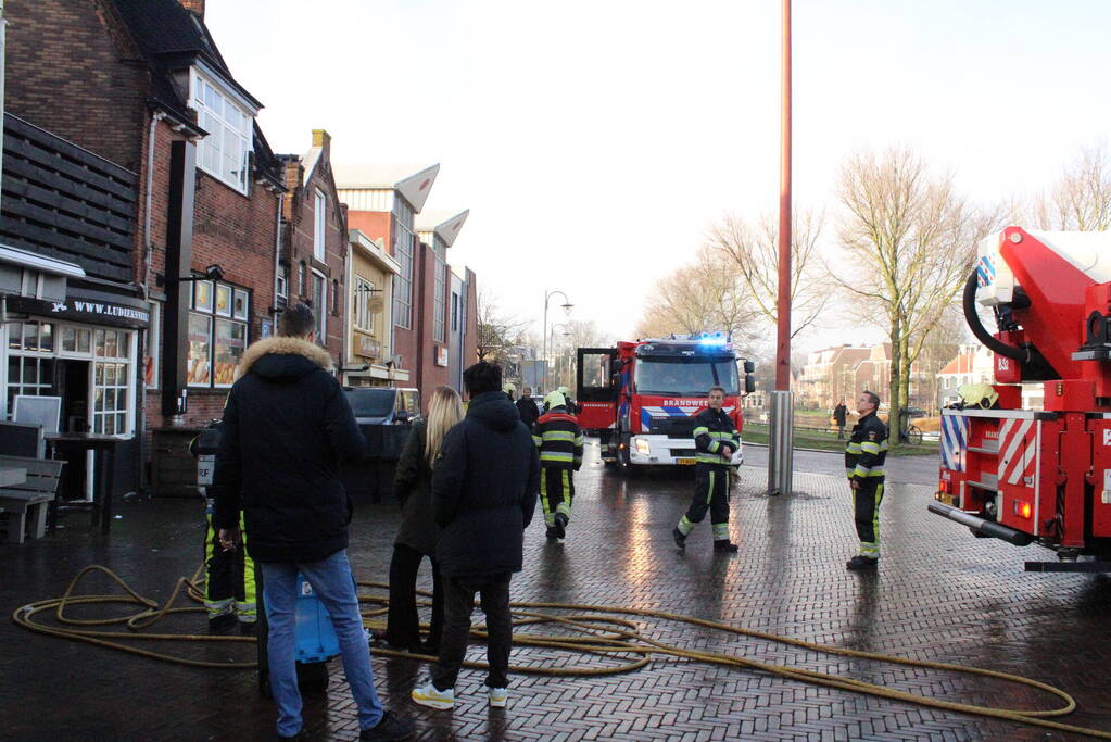 Brand in cafetaria Tammy's