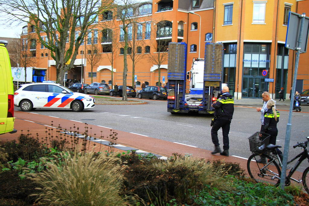 Bestuurder aangehouden na aanrijding fietser
