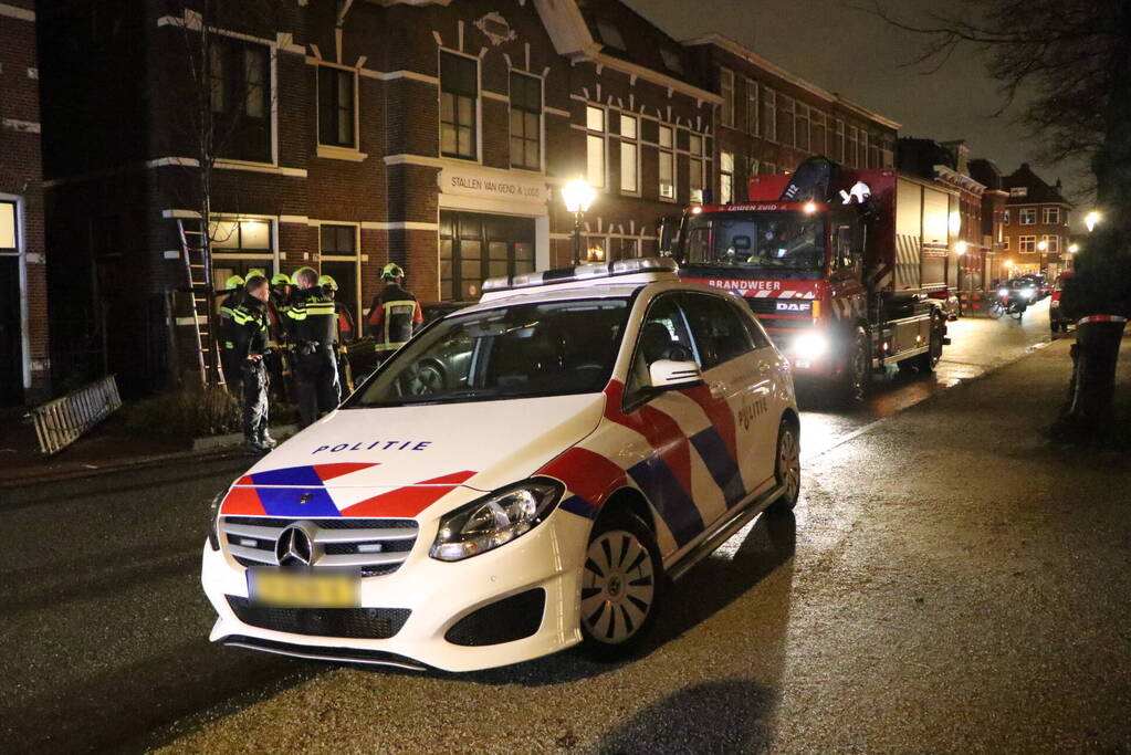 Dak van oude loods ingestort