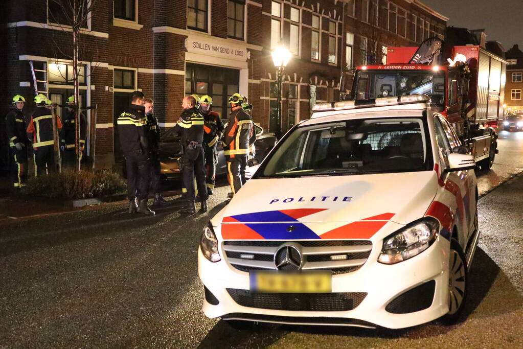 Dak van oude loods ingestort