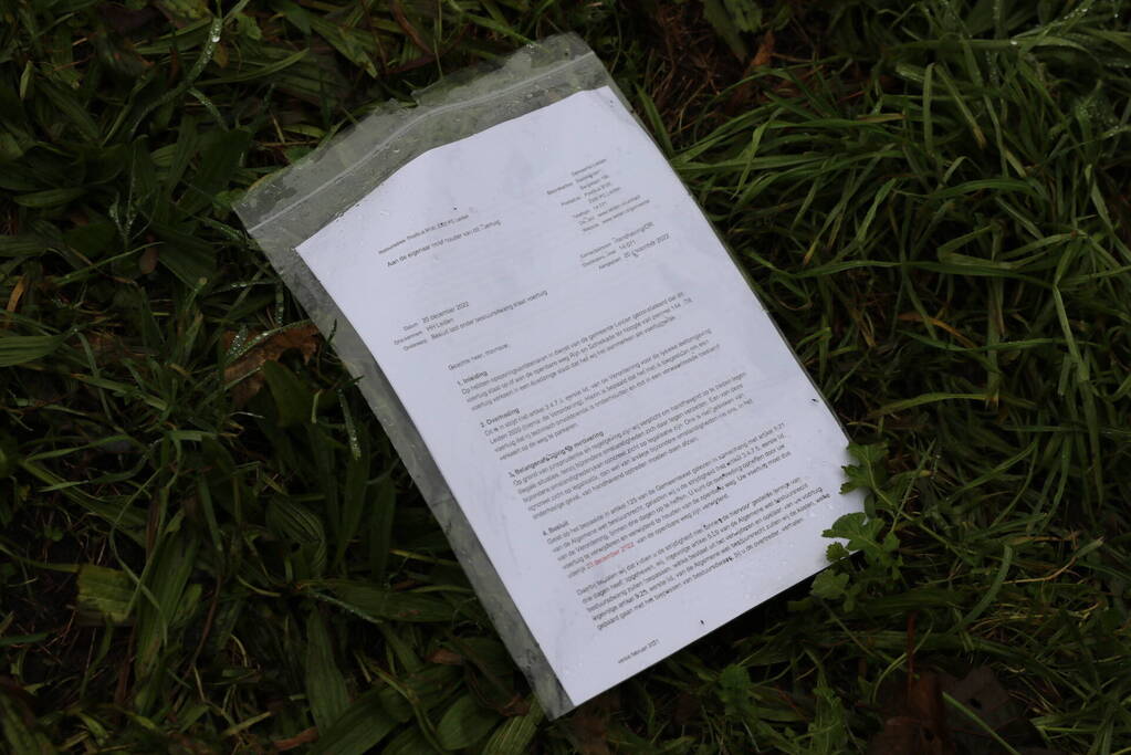 Verlaten scooter zorgt voor melding persoon te water