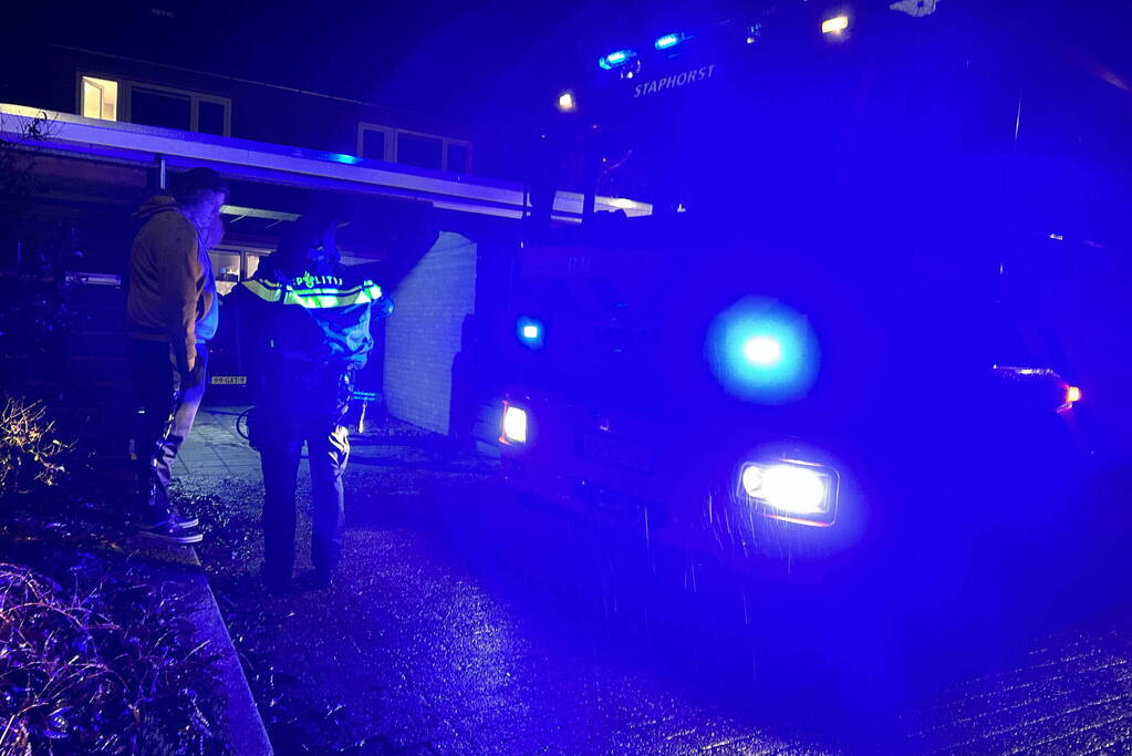 Brand in slaapkamer snel onder controle