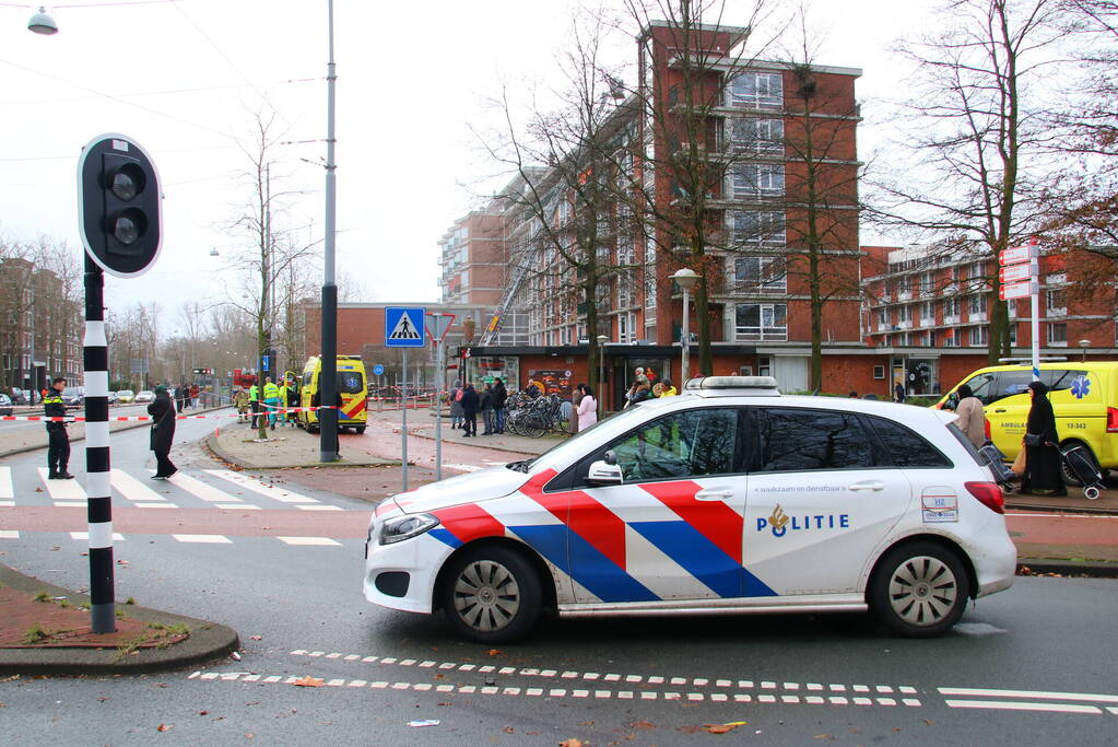 Zeer grote brand in meterkast woning