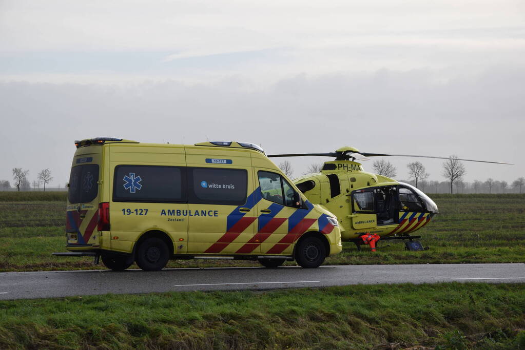 Zwaargewonde bij incident in woning