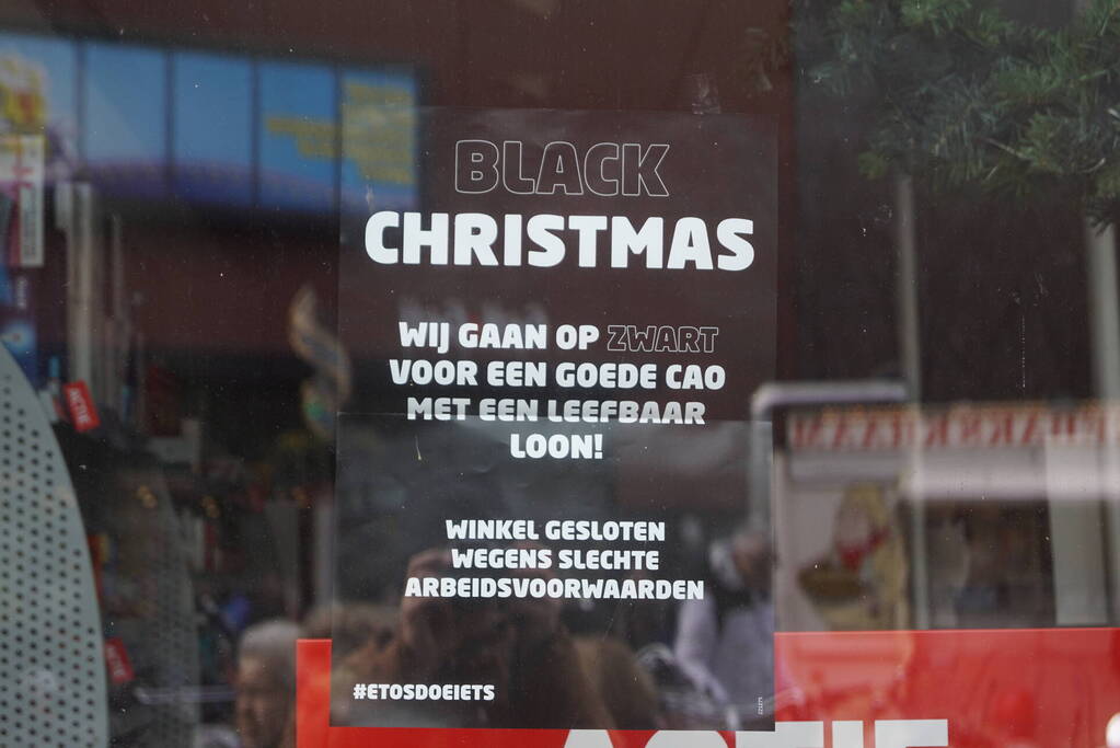 Etos filiaal uit protest gesloten