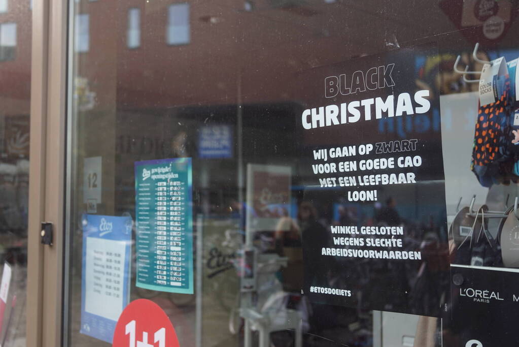 Etos filiaal uit protest gesloten