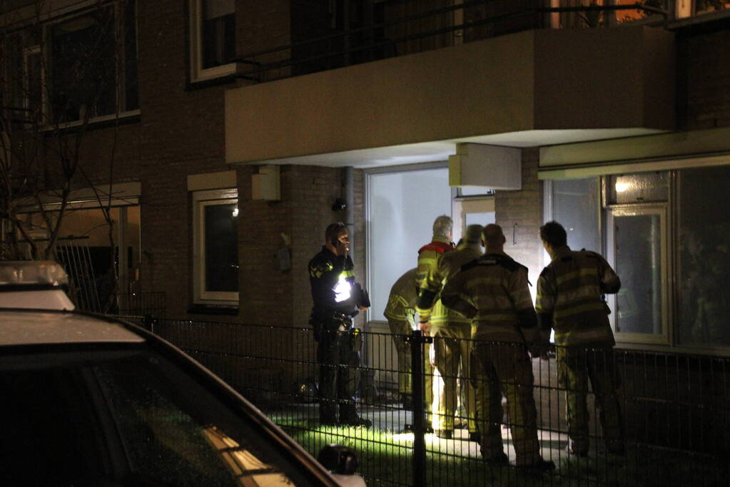 Brandweer ingezet voor waterlekkage