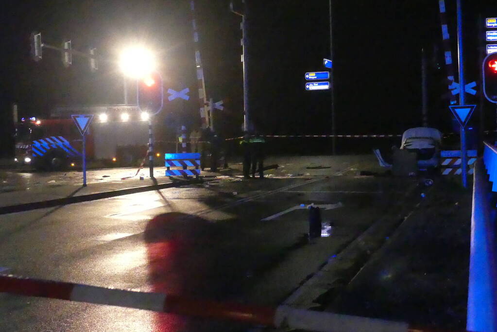 Vijf gewonden na verkeersongeval