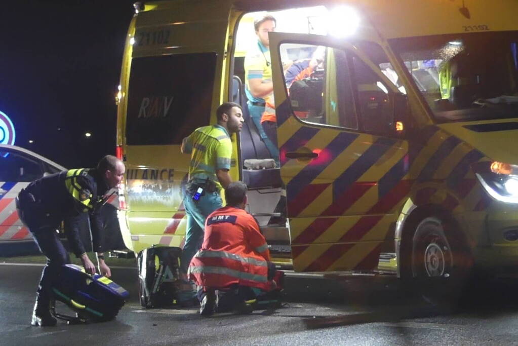 Vijf gewonden na verkeersongeval