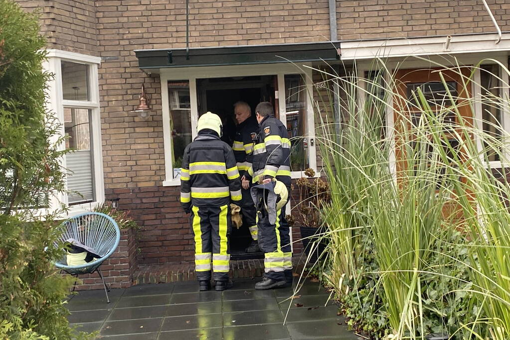 Woning geventileerd na vergeten pan op fornuis