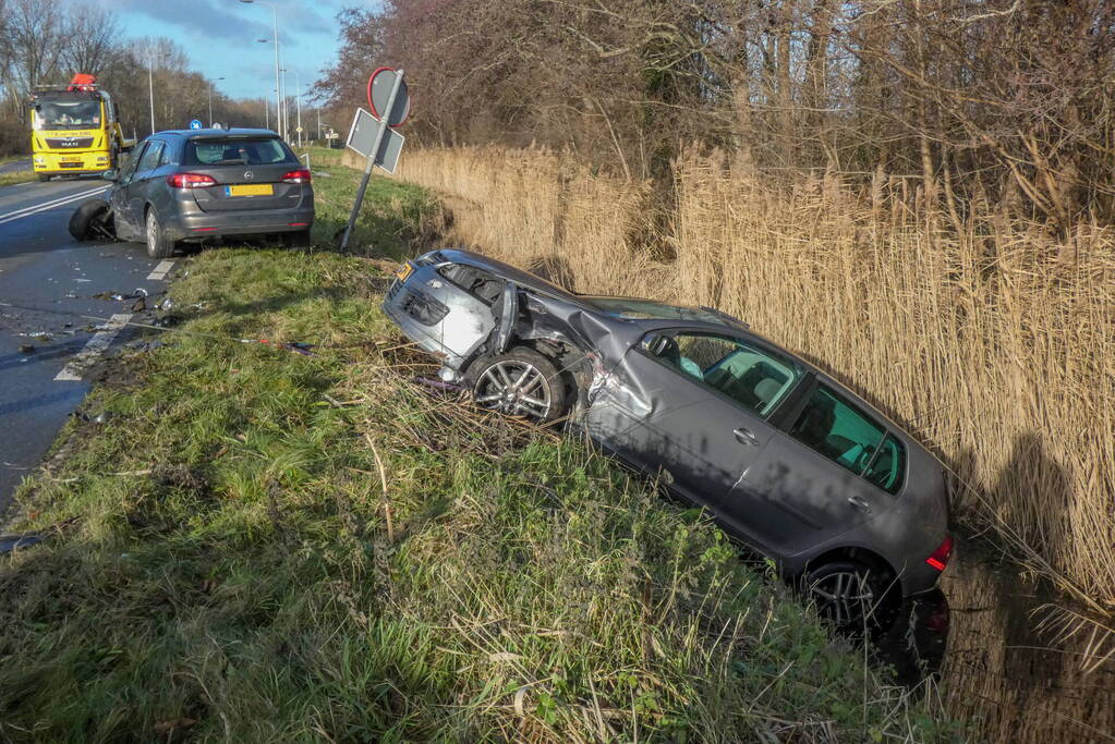 Gewonden bij zwaar ongeval op provincialeweg