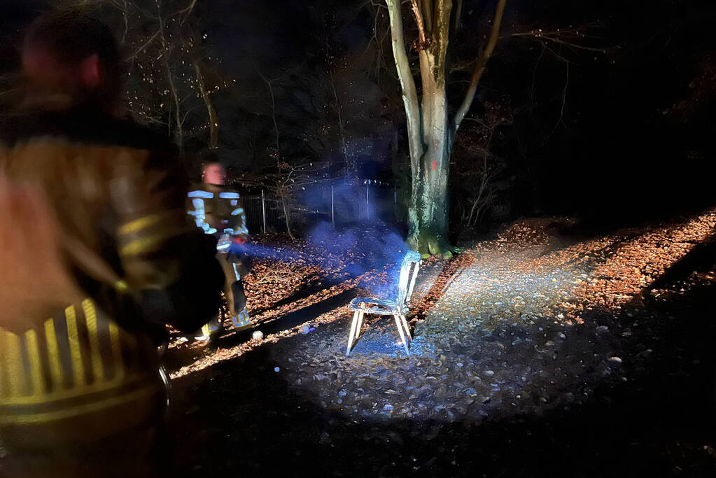 Onderzoek naar brandstichting in bos