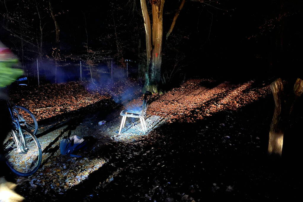 Onderzoek naar brandstichting in bos