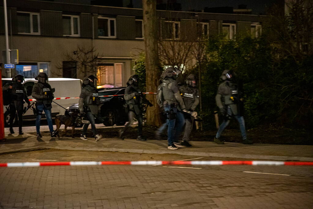 Veel politie-inzet na schietpartij