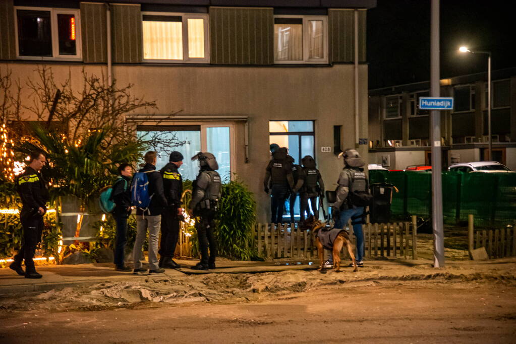 Veel politie-inzet na schietpartij