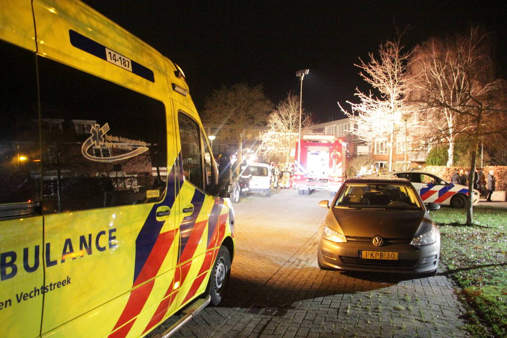 Grote brand verwoest twee woningen