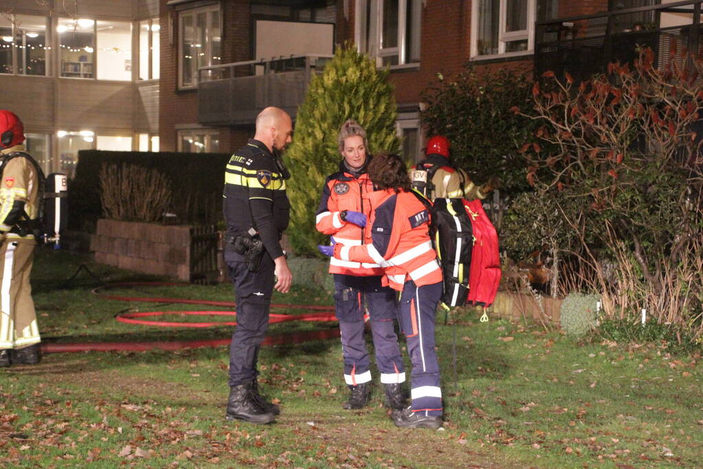 Grote brand verwoest twee woningen