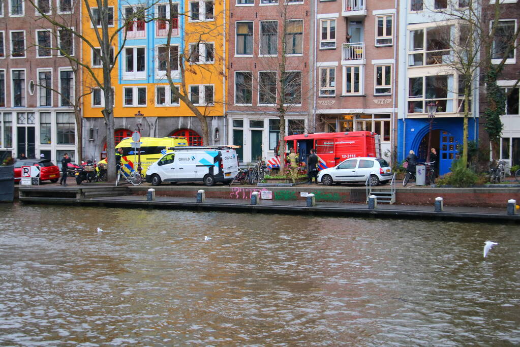 Verward persoon te water geraakt