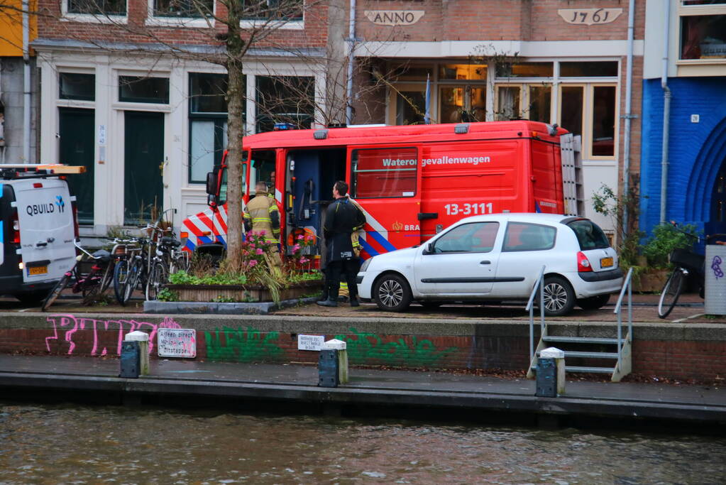 Verward persoon te water geraakt