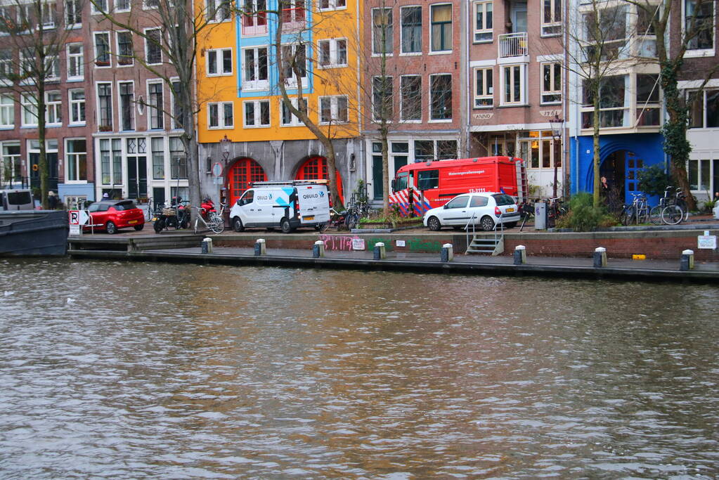 Verward persoon te water geraakt