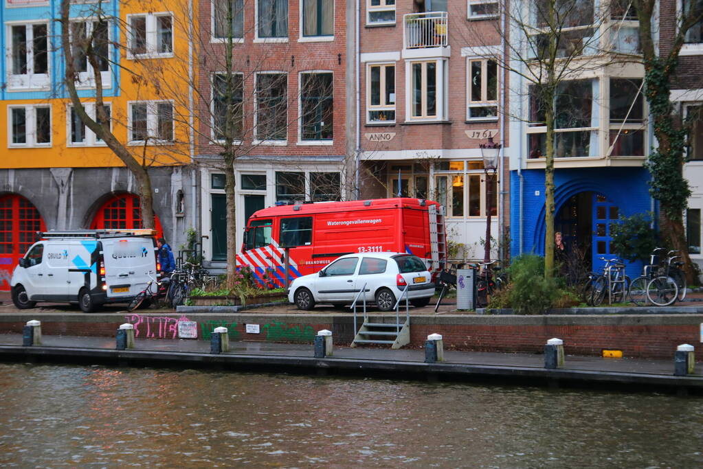 Verward persoon te water geraakt