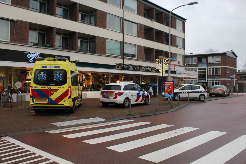 Scooterrijder gewond bij ongeval