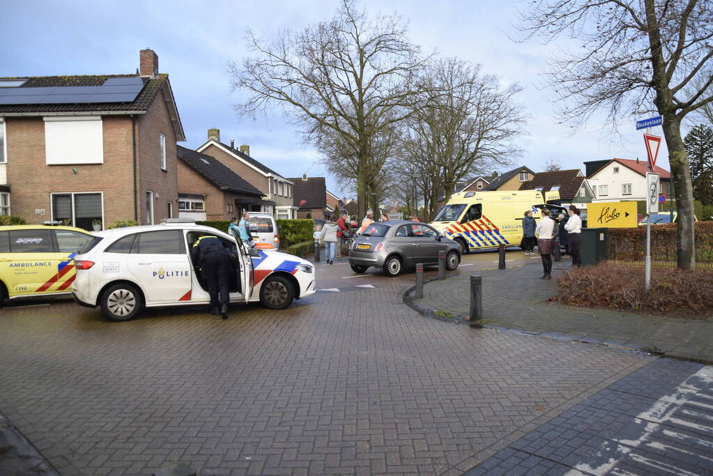 Fietser gewond bij ongeval met auto