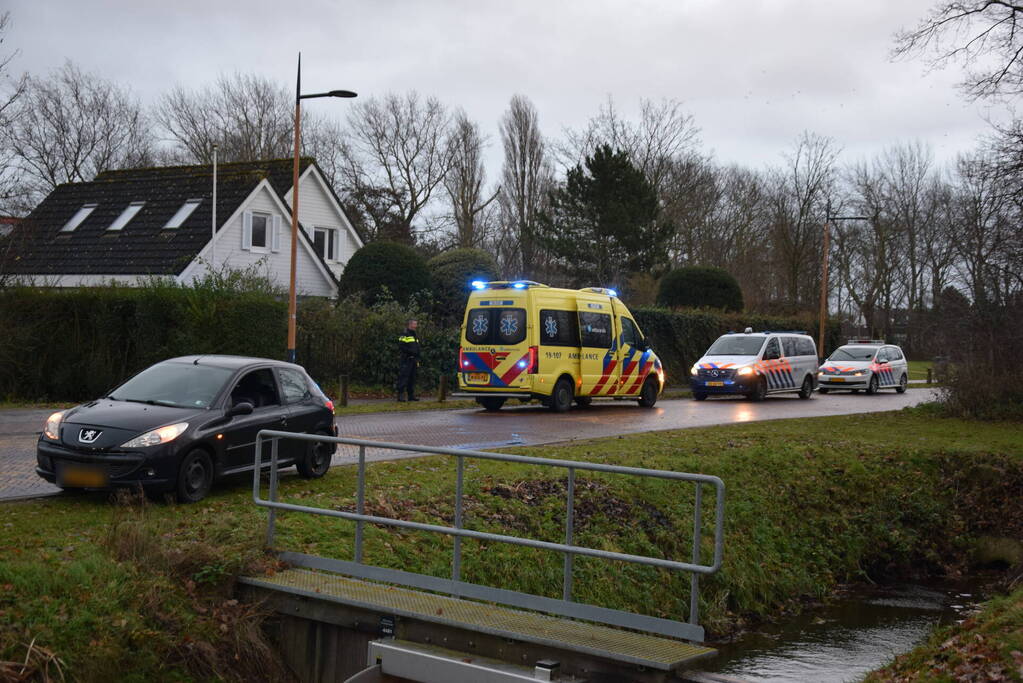 Persoon gecontroleerd na eenzijdig ongeval