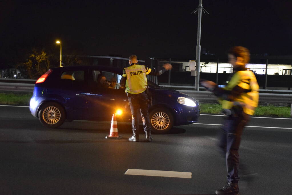 Rookontwikkeling in bestelbus met 130 kilo vuurwerk
