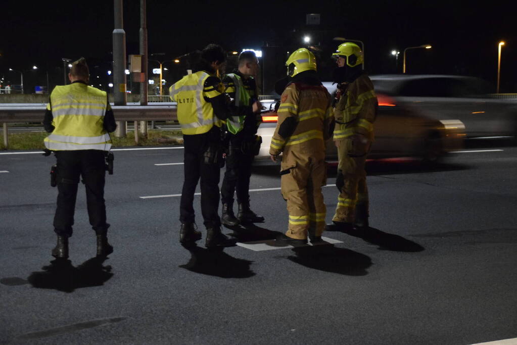 Rookontwikkeling in bestelbus met 130 kilo vuurwerk