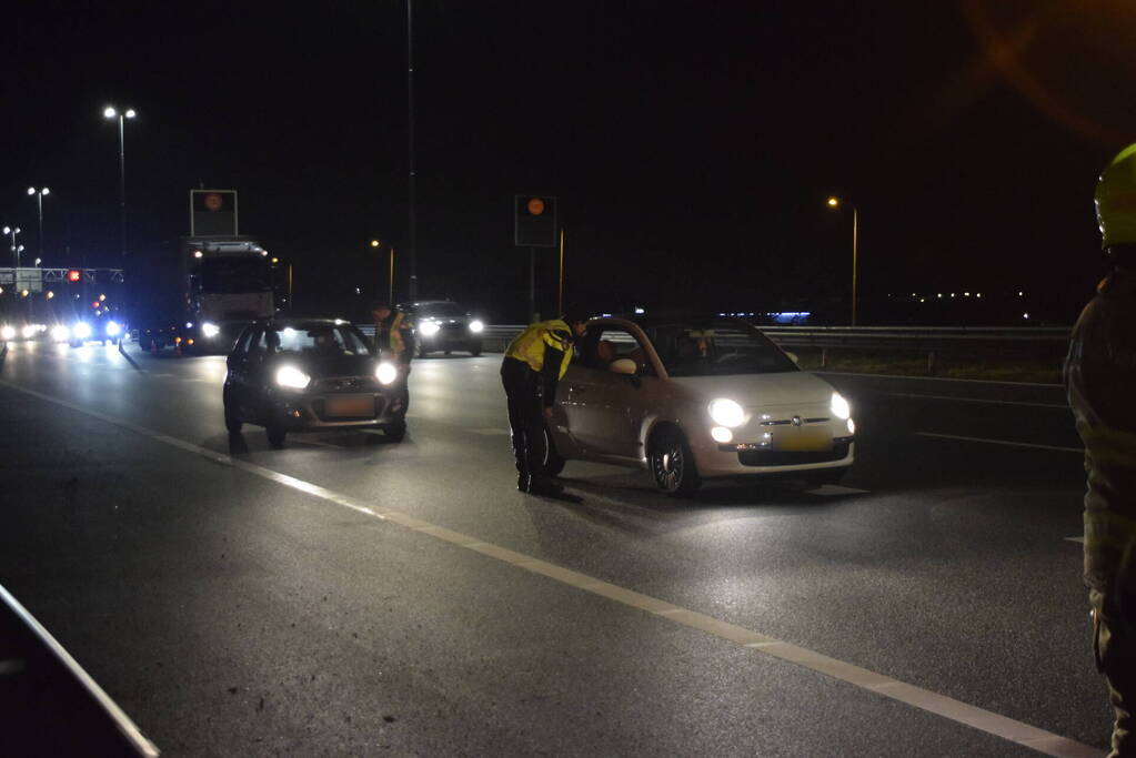 Rookontwikkeling in bestelbus met 130 kilo vuurwerk