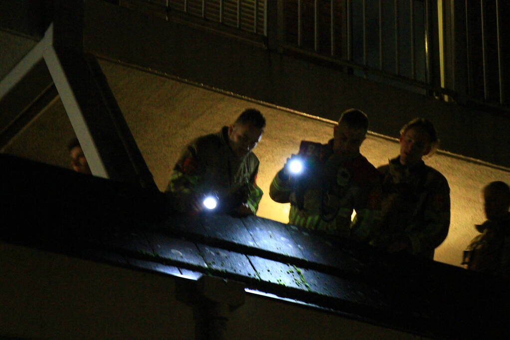 Waterlekkage in meterkast van flatwoning