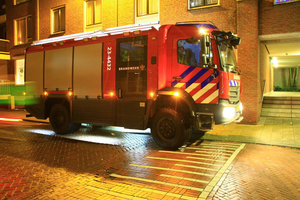 Waterlekkage in meterkast van flatwoning