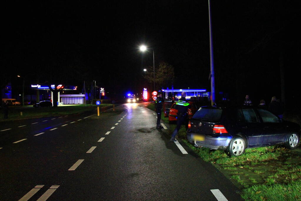Gewonden na botsing met auto's