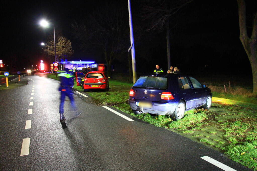 Gewonden na botsing met auto's