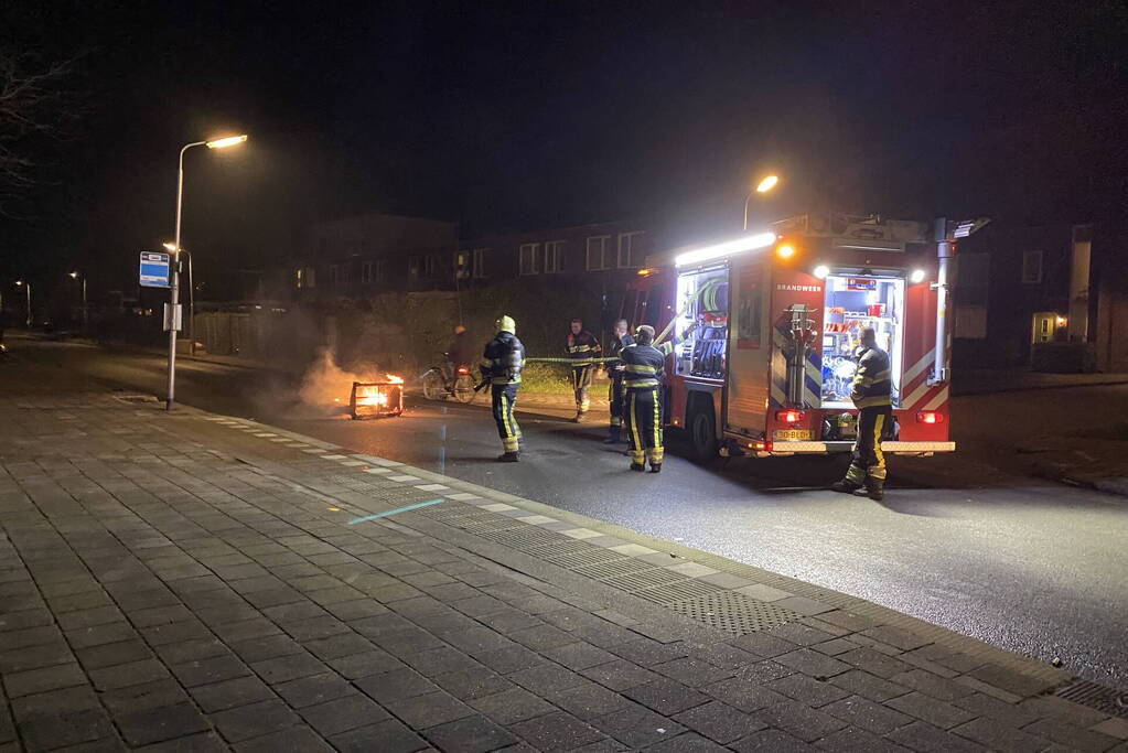 Buitenbrand snel geblust