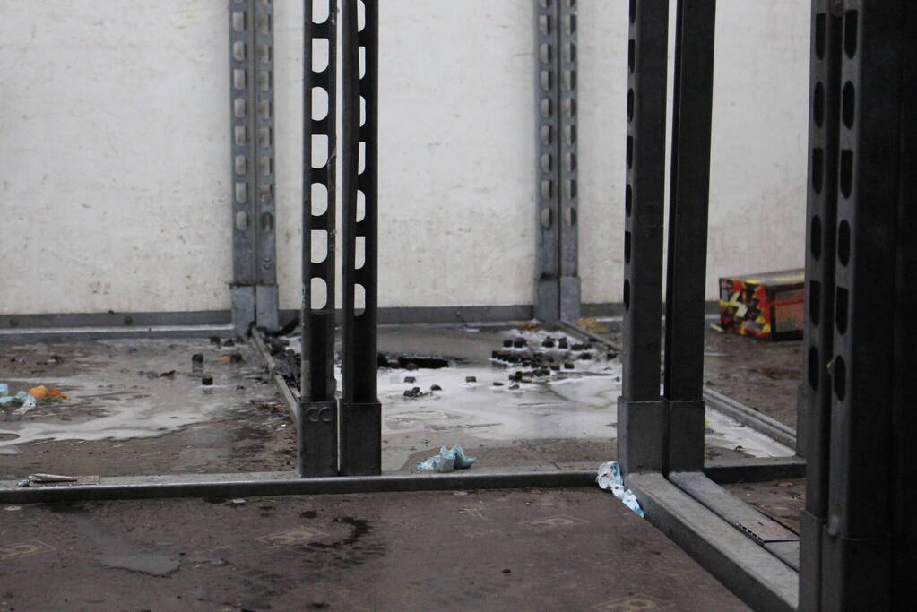 Brand in vrachtwagen snel onder controle