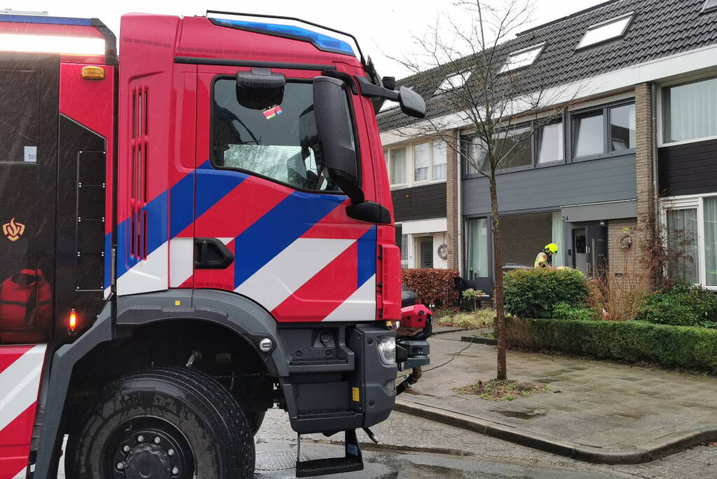 Keukenbrand snel onder controle