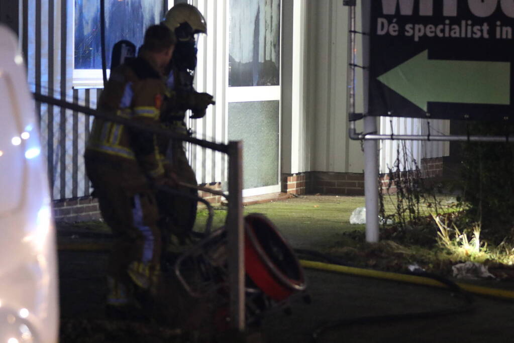 Grote inzet voor brand in witgoed bedrijf